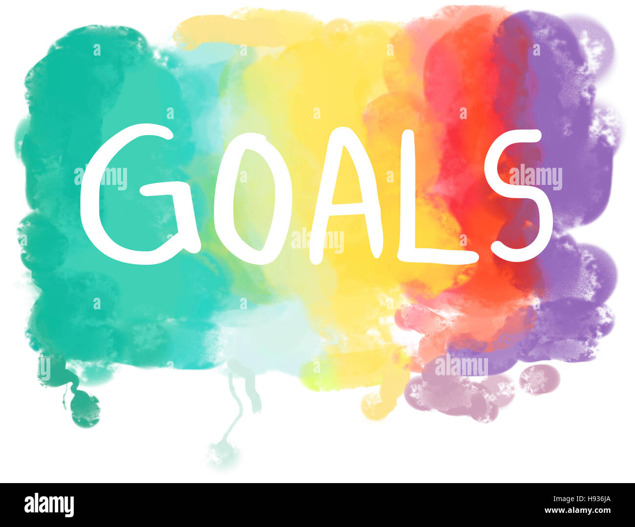 Sogno desiderio fiducioso ispirazione immaginazione obiettivo Vision Concept Foto Stock