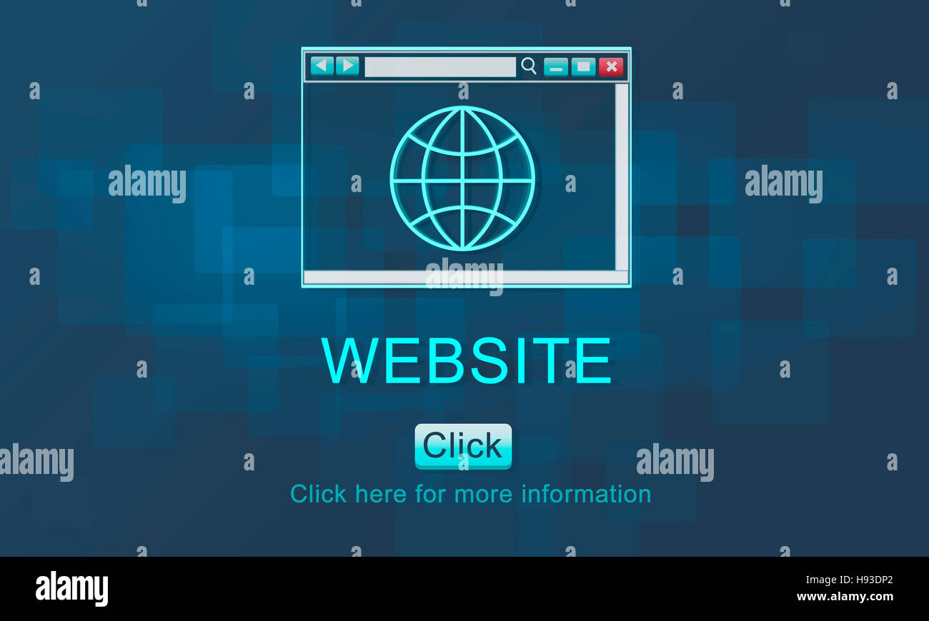 SEO sito web Online Web Hosting Concetto tecnologico Foto Stock