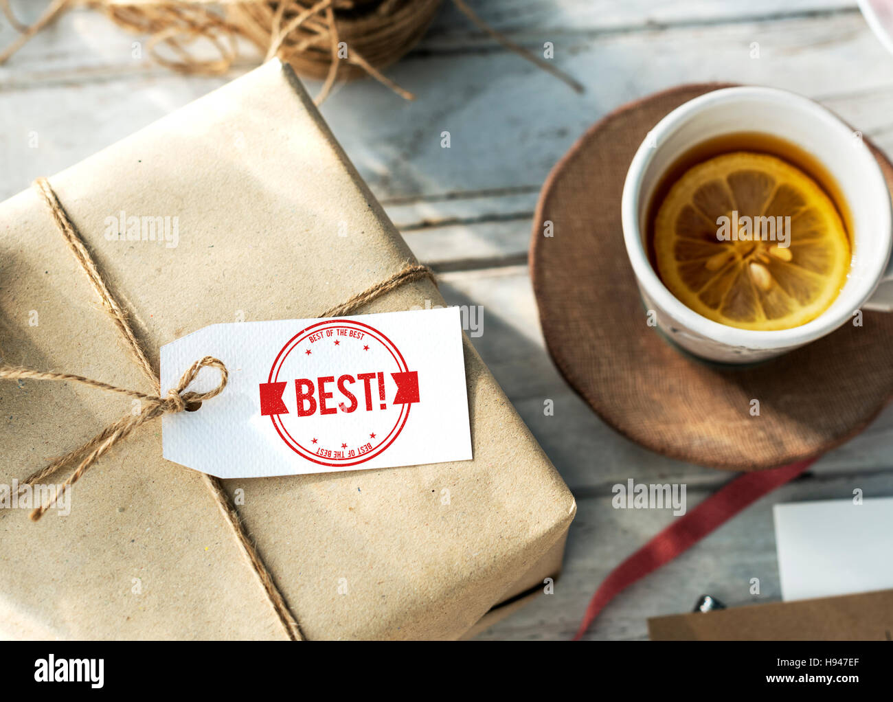 Best Choice Award migliori vincente il concetto di adempimento Foto Stock