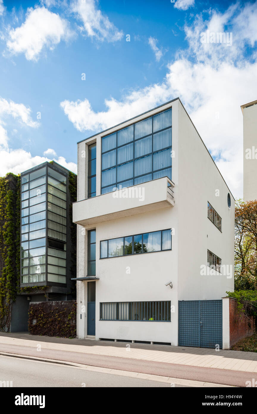 Belgio, Anversa, Maison Guiette progettato da Le Corbusier Foto Stock