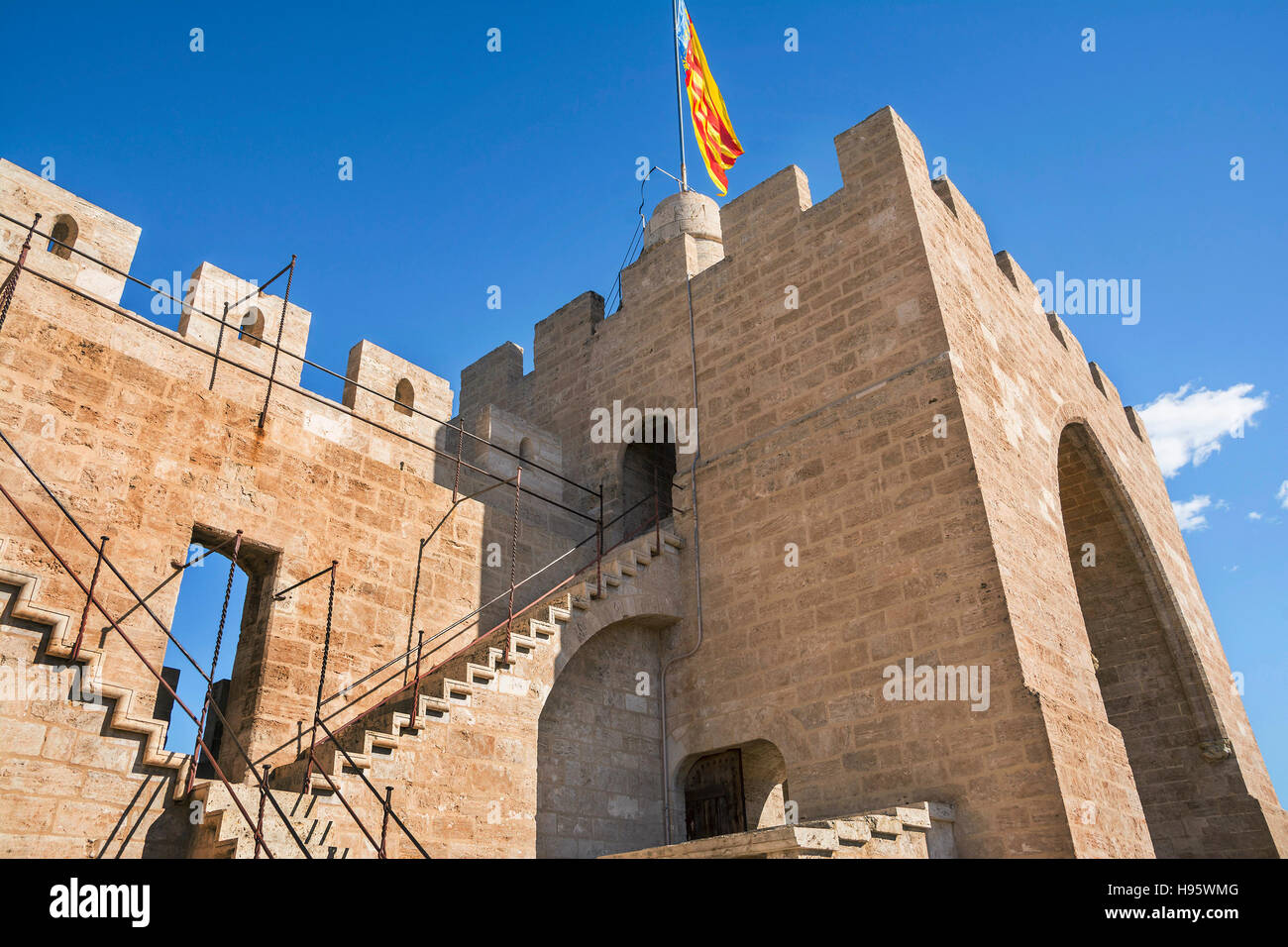 Torri di Serrano a Valencia , Spagna Foto Stock