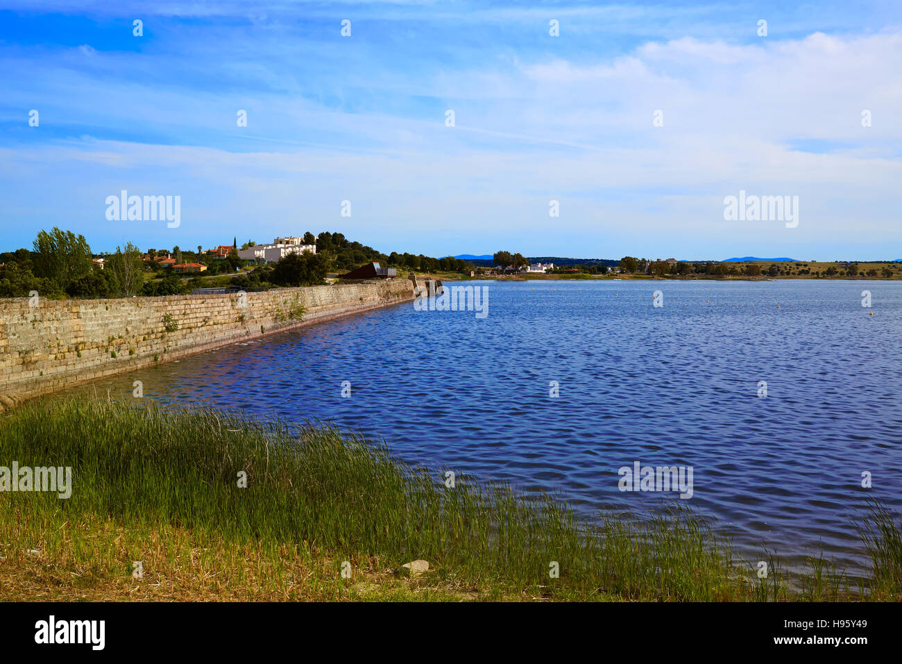 Prosepina diga romana vicino a Merida Badajoz in Spagna dalla Via de la Plata modo Foto Stock