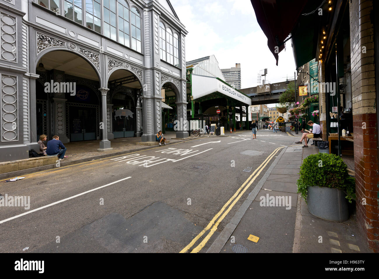 Borough Market, Londra Foto Stock