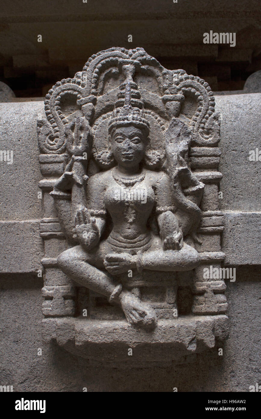 Godesses, Bhuleshwar, Maharashtra, India Foto Stock