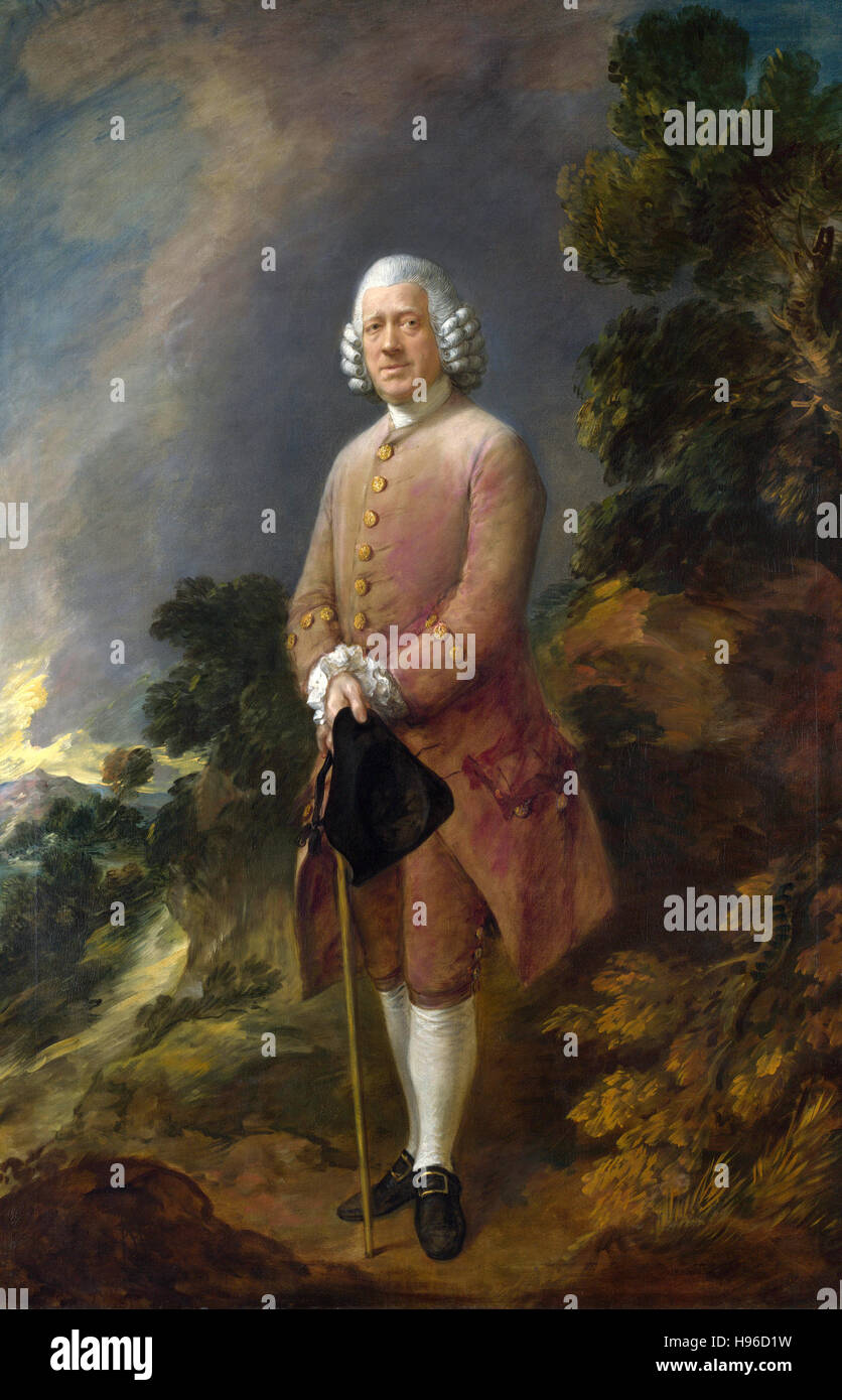 Thomas Gaunsborough - Dr Ralph Schomberg - 1770 Foto Stock