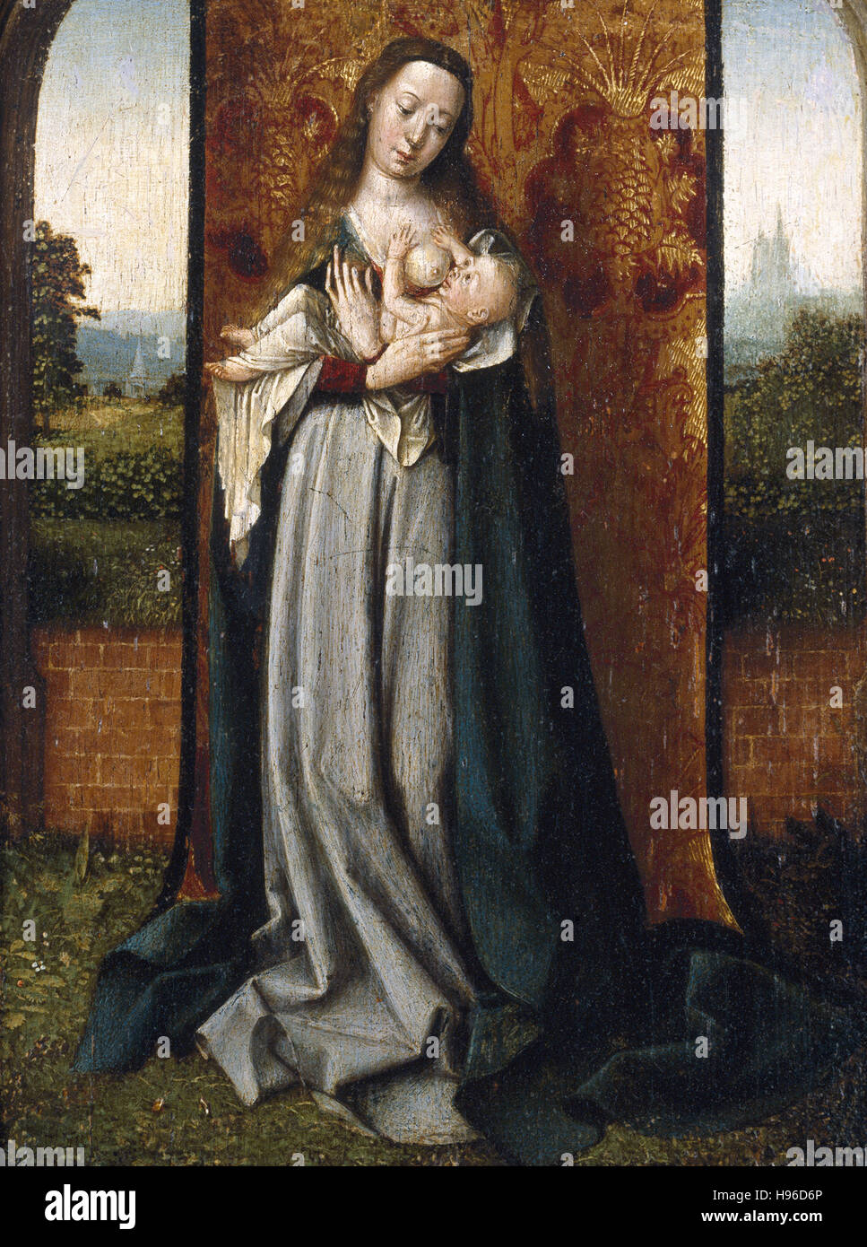 JAN PROVOST - Madonna e Bambino - 1500 Foto Stock