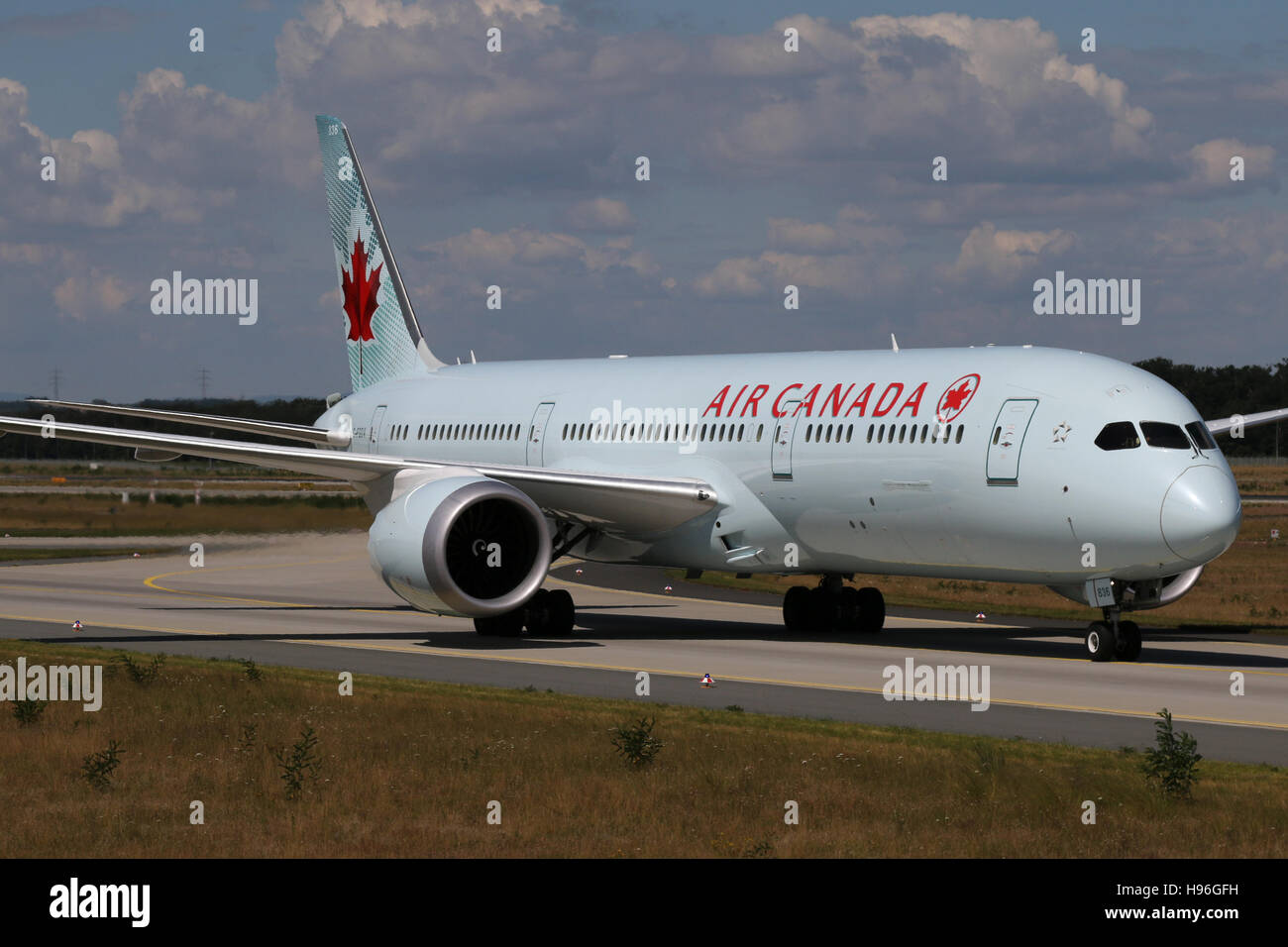 Francoforte, Germania - Luglio 18, 2016: Air Canada, Boeing 787-900 All'aeroporto di Francoforte Foto Stock