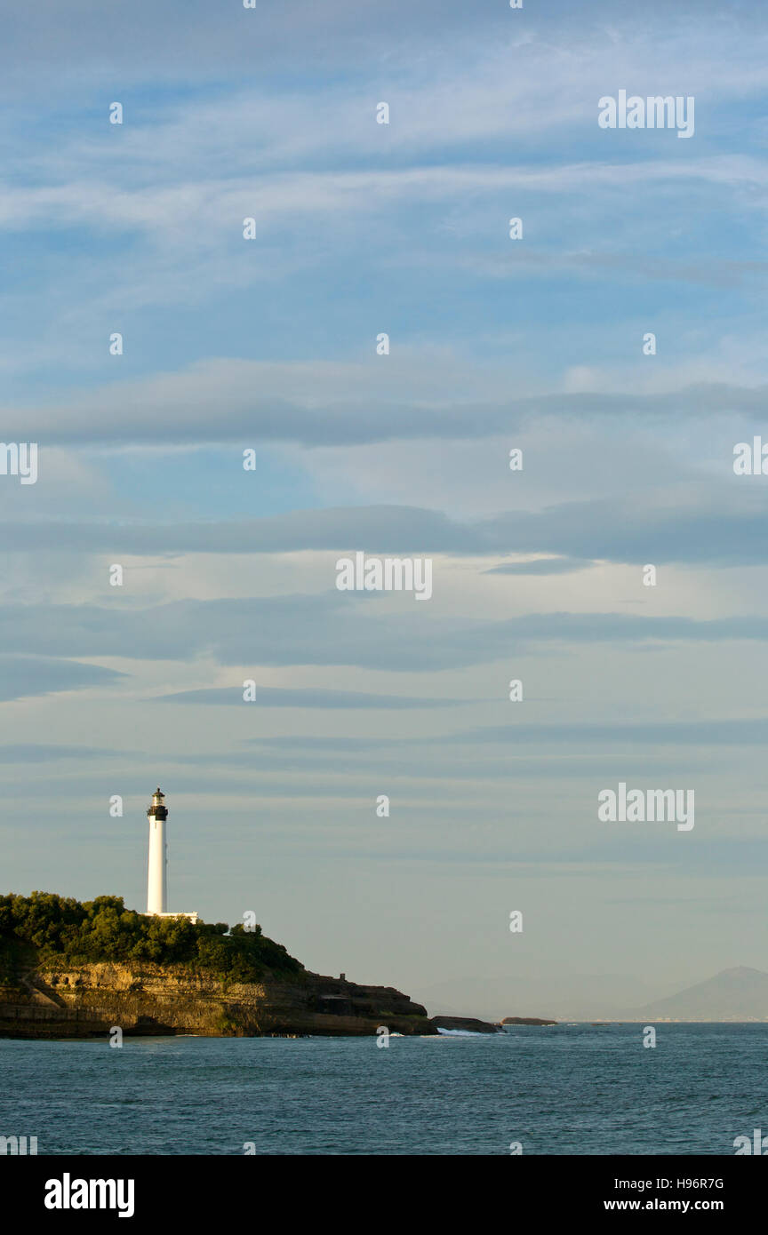 Faro, Biarritz, Francia Foto Stock