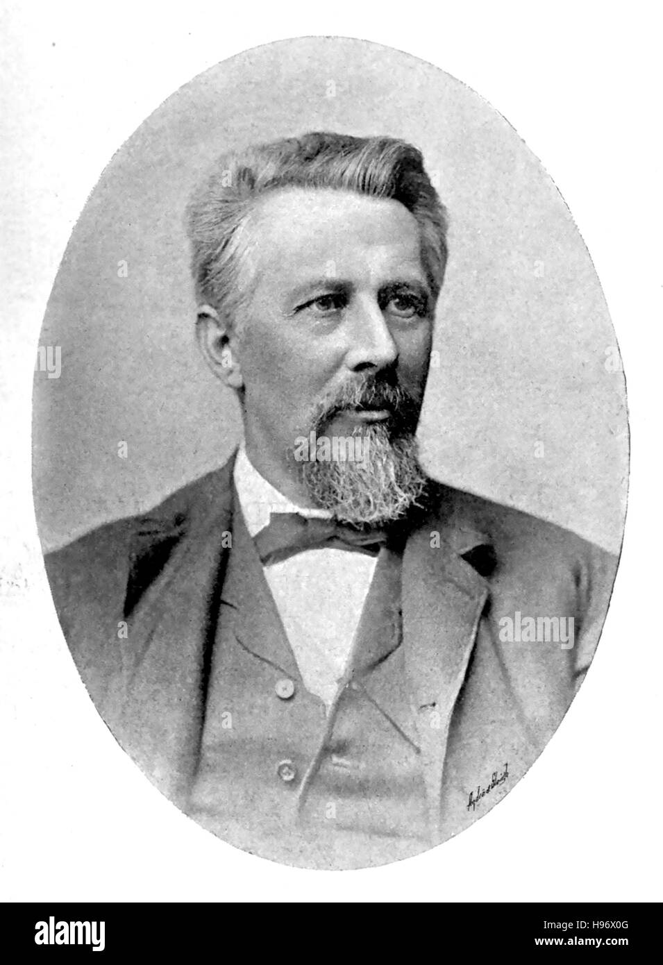 EDWARD DOWDEN (1843-1913) poeta irlandese e critico Foto Stock