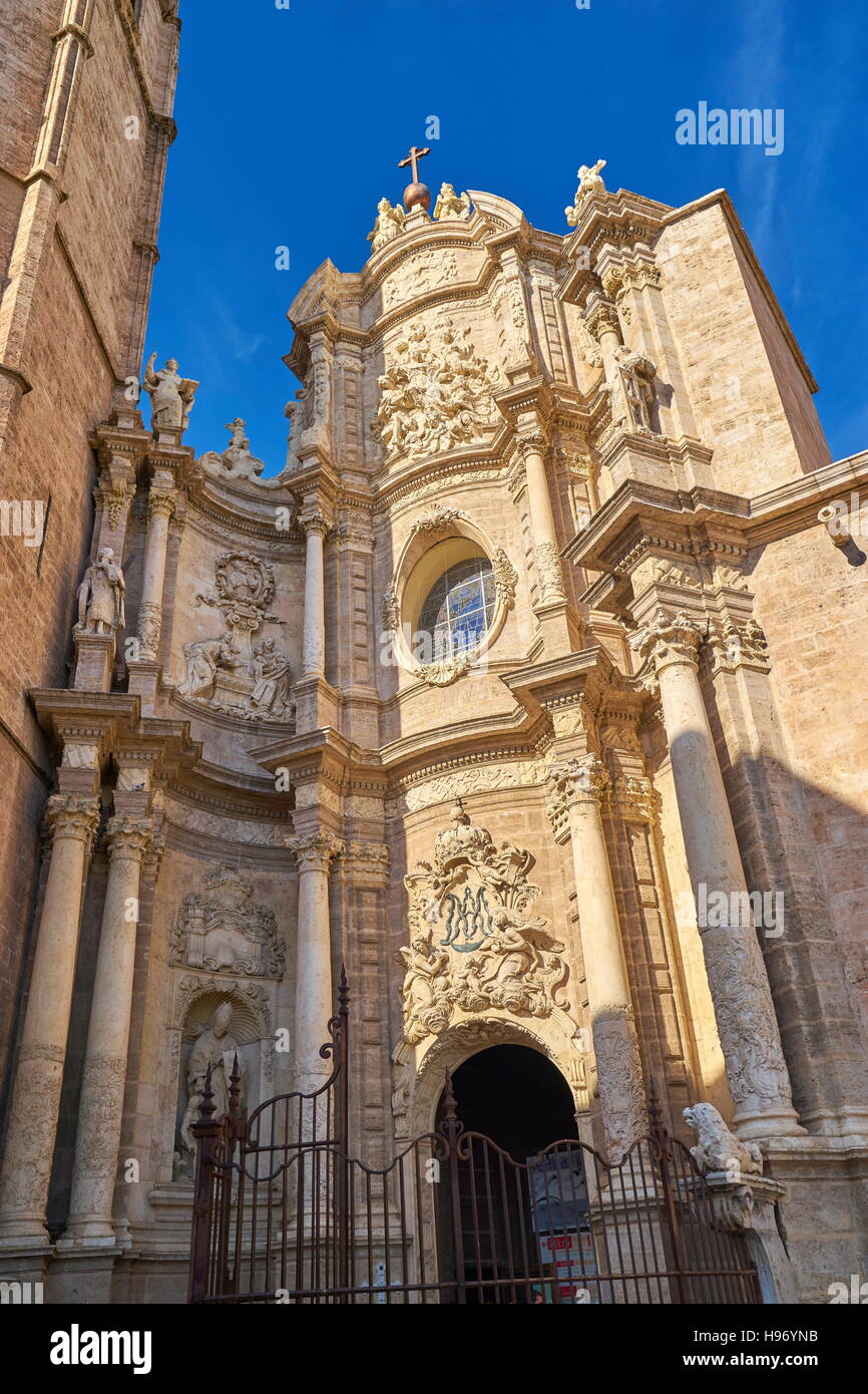 Cattedrale di Valencia, Spagna Foto Stock
