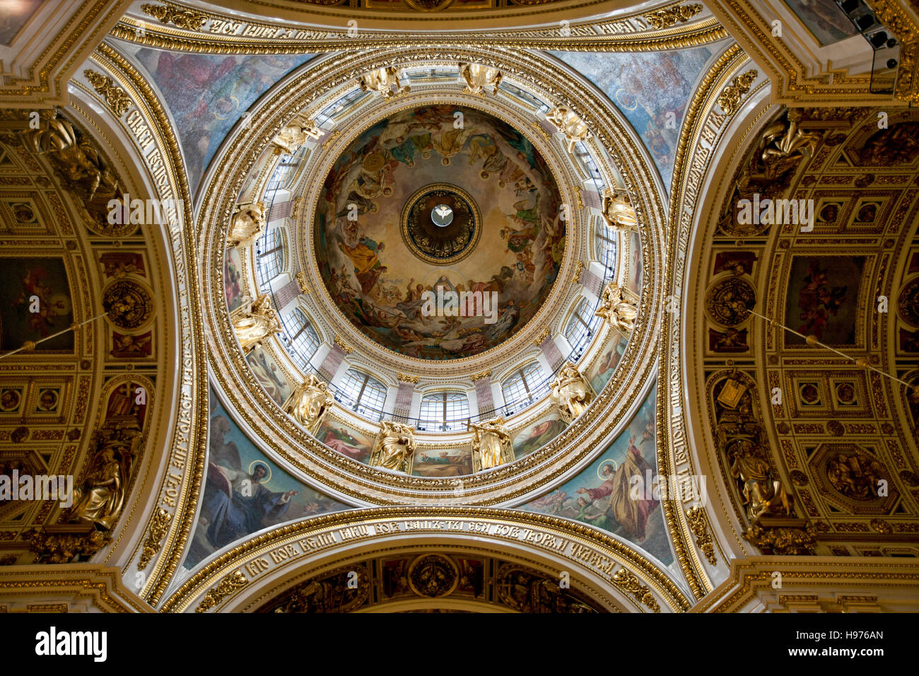 St Isaacs Cathedral. San Pietroburgo. La Russia Foto Stock