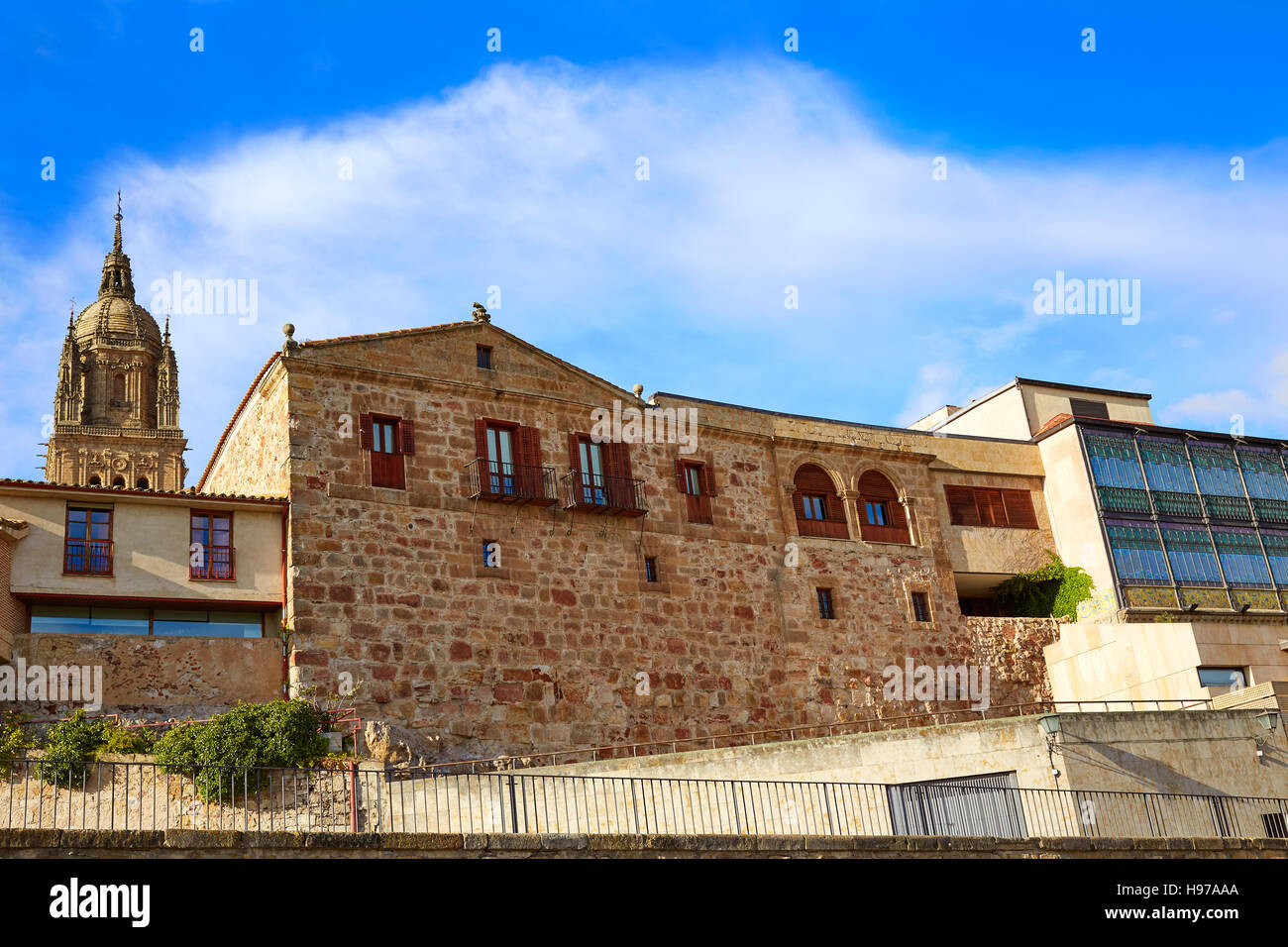 Salamanca Casa Lis modernismo architettura facciata della Spagna Foto Stock