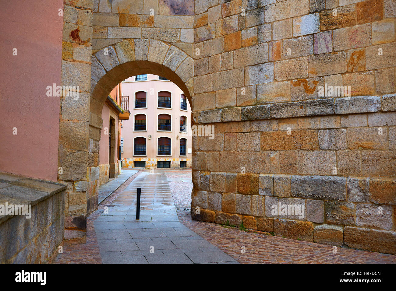 San Pedro Ildefonso chiesa in Zamora di Spagna Foto Stock