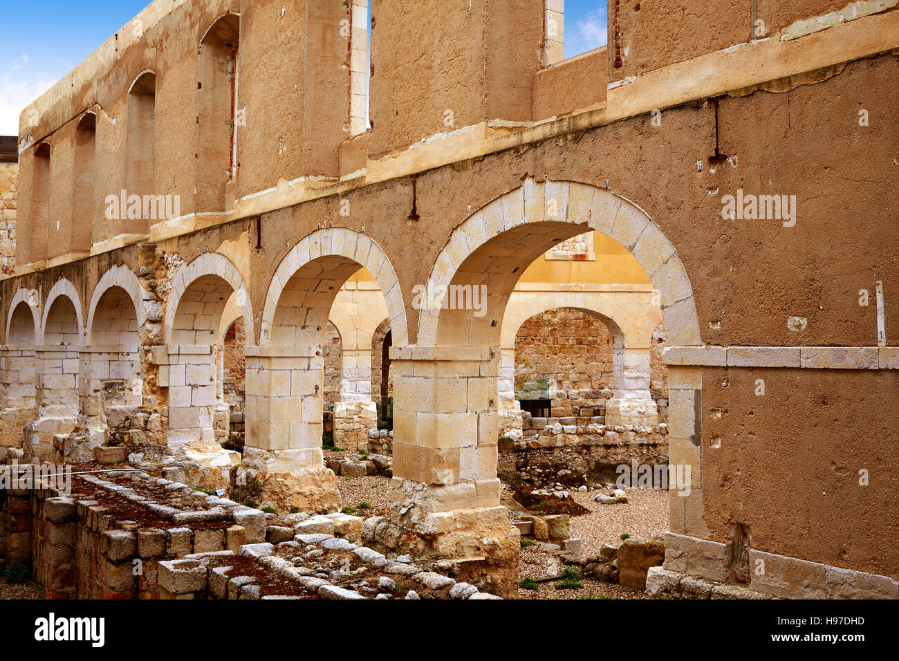 Zamora il castello di El Castillo in Spagna da Via de la Plata Cammino di Santiago Foto Stock