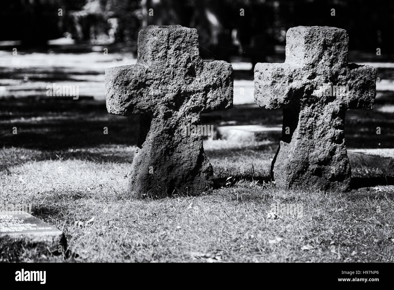 Il cimitero militare tedesco della I Guerra Mondiale in Belgio Vladslo Foto Stock