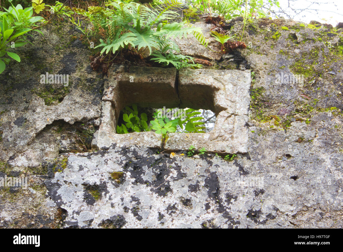 Antica sinagoga di Savoca, Sicilia Foto Stock