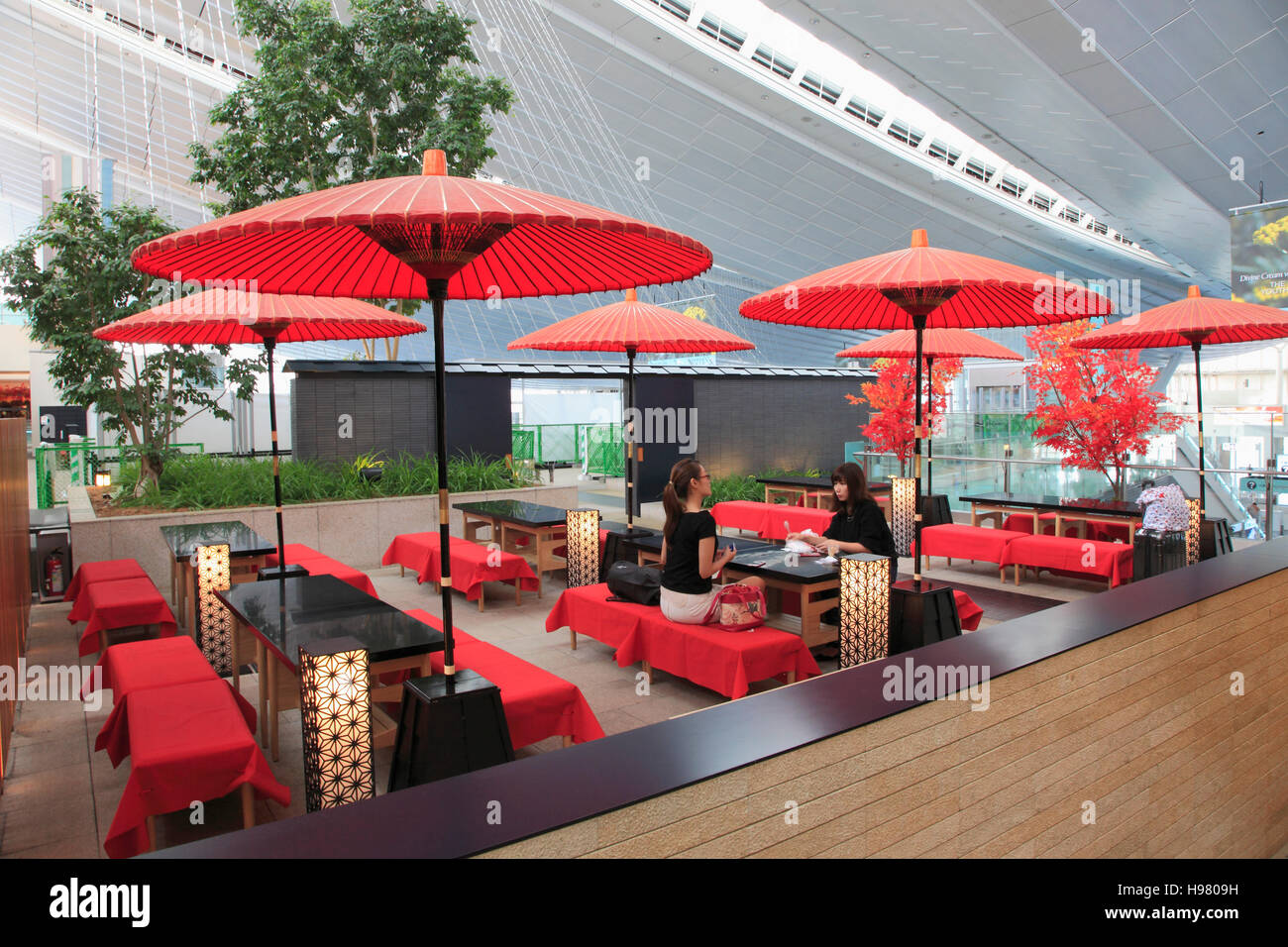 Giappone, Tokyo Haneda, area partenze, interno, Foto Stock