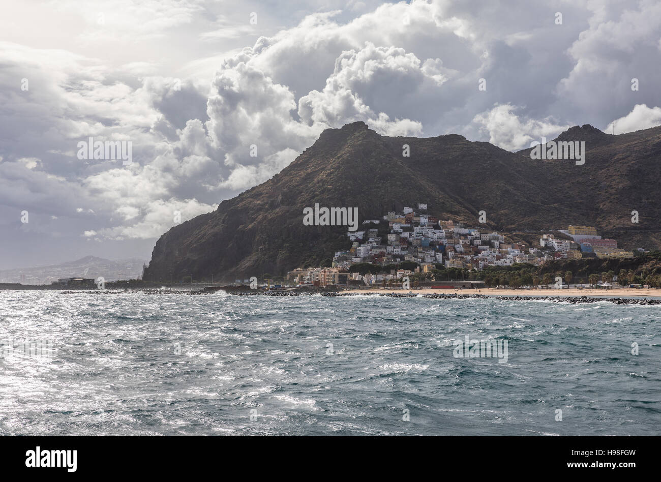 Villaggio di San Andres Foto Stock