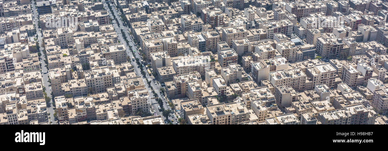 TEHERAN, IRAN - 05 ottobre 2016: vista dalla Torre Milad a Tehran, Iran. Foto Stock