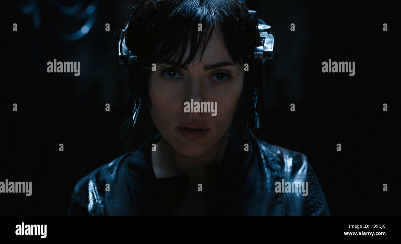 Ghost in the Shell è un prossimo film americano sulla base del manga giapponese dello stesso nome. Questa fotografia è per il solo uso editoriale ed è il copyright del film company e/o il fotografo assegnato dal film o società di produzione e può essere riprodotto solo da pubblicazioni in congiunzione con la promozione del film di cui sopra. Un credito per il film company è richiesto. Il fotografo deve anche essere accreditato quando noto. Foto Stock