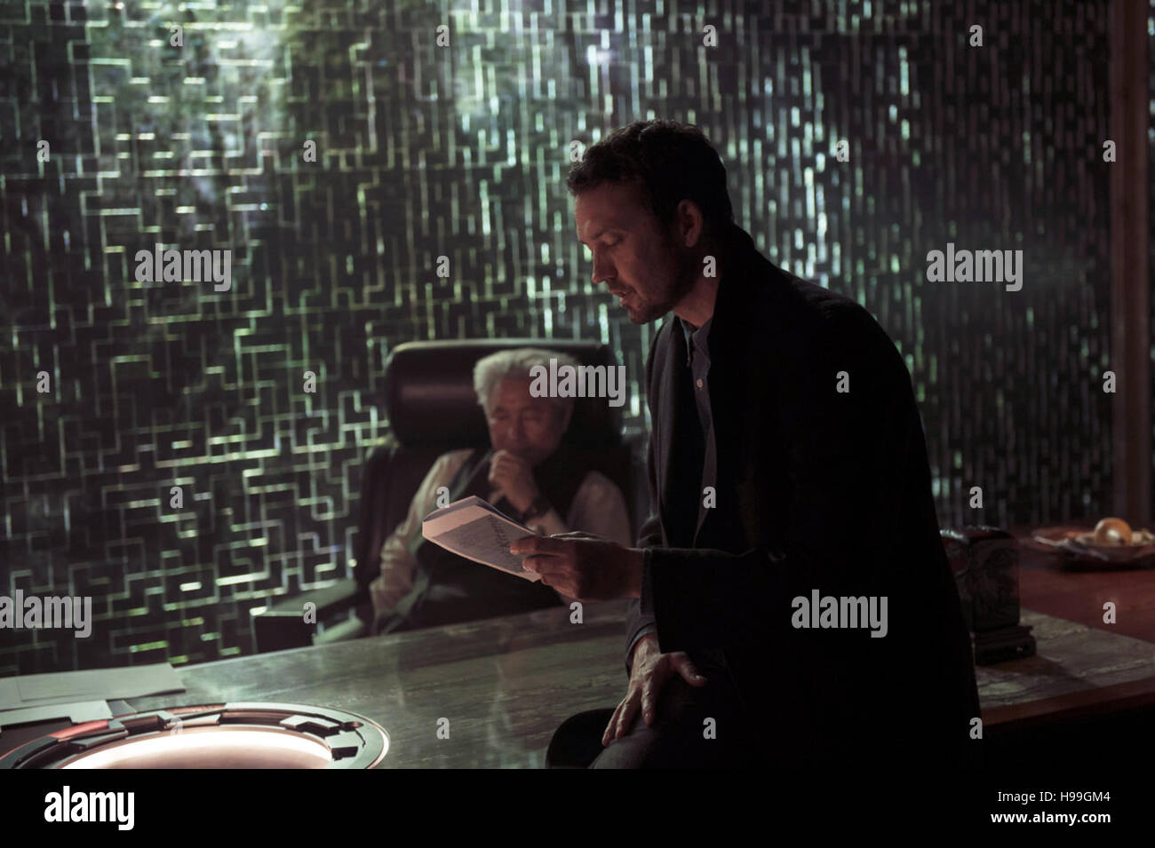 Ghost in the Shell è un prossimo film americano sulla base del manga giapponese dello stesso nome. Questa fotografia è per il solo uso editoriale ed è il copyright del film company e/o il fotografo assegnato dal film o società di produzione e può essere riprodotto solo da pubblicazioni in congiunzione con la promozione del film di cui sopra. Un credito per il film company è richiesto. Il fotografo deve anche essere accreditato quando noto. Foto Stock