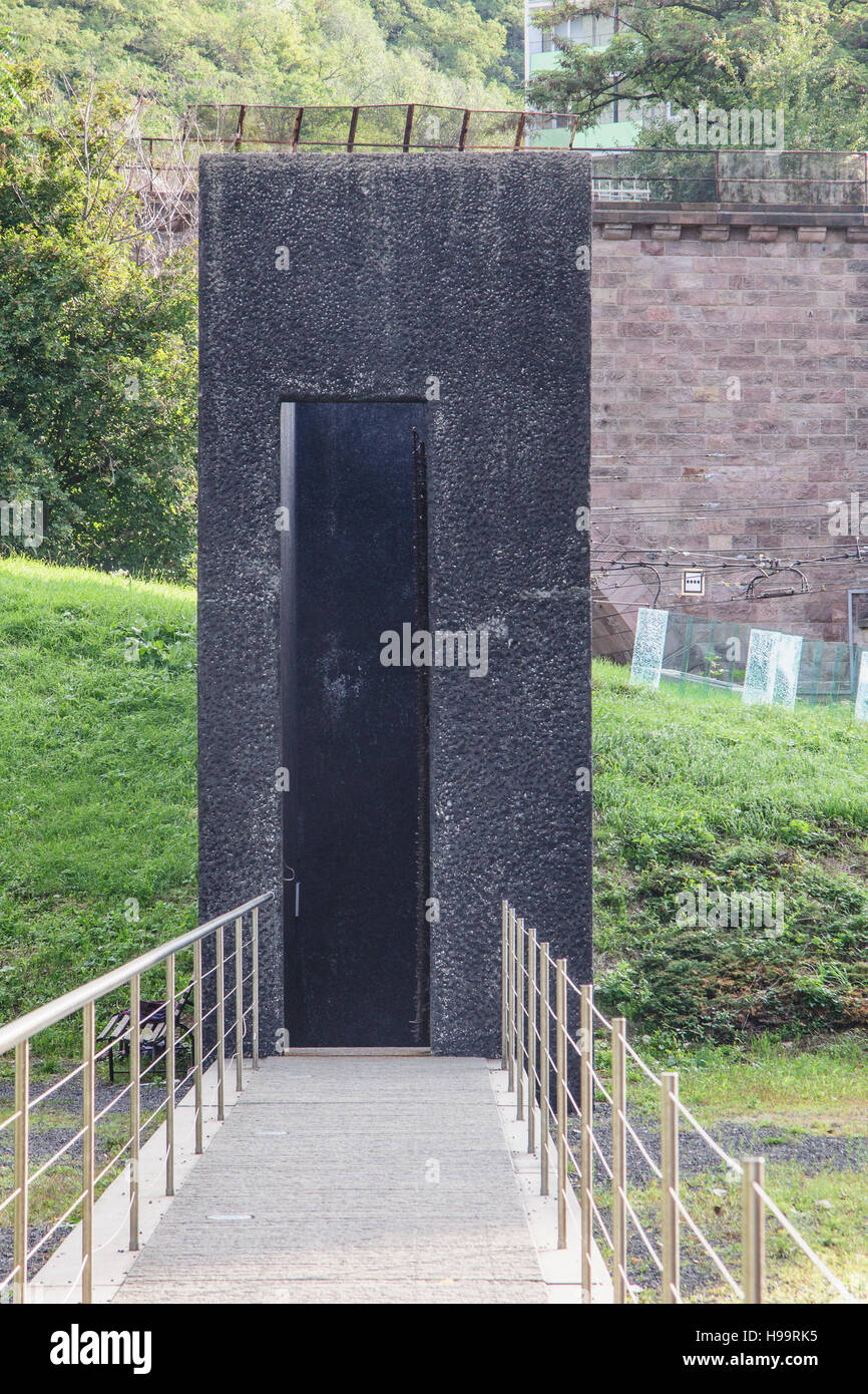 Chatam Sofer monumento in memoria, Bratislava, Slovacchia Foto Stock