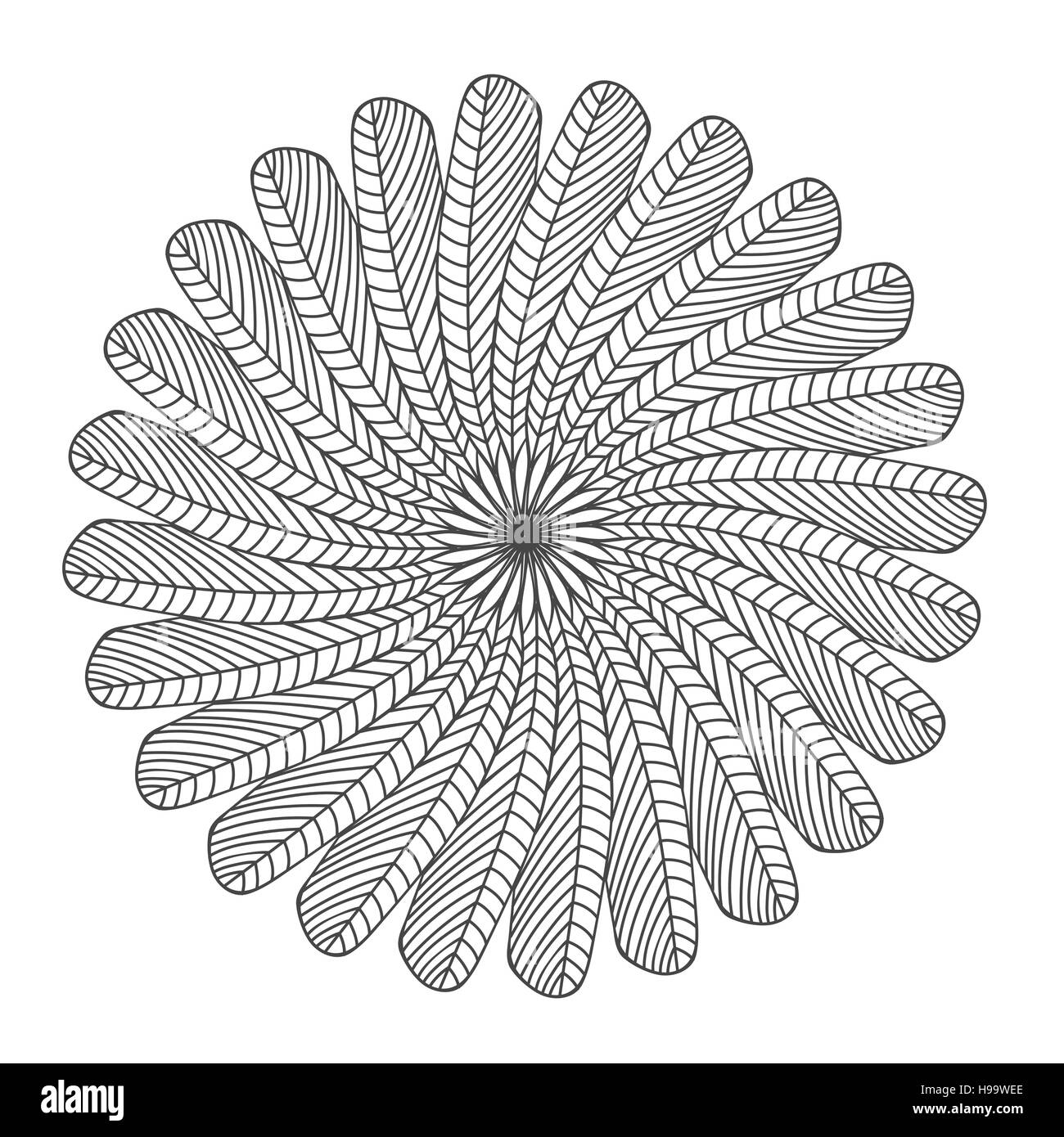 Dream Catcher segno tribale Illustrazione Vettoriale