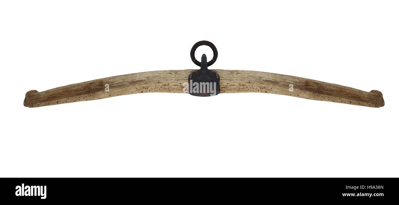 Vecchia forcella usurati - parte di cablaggi per il progetto di animali Foto Stock