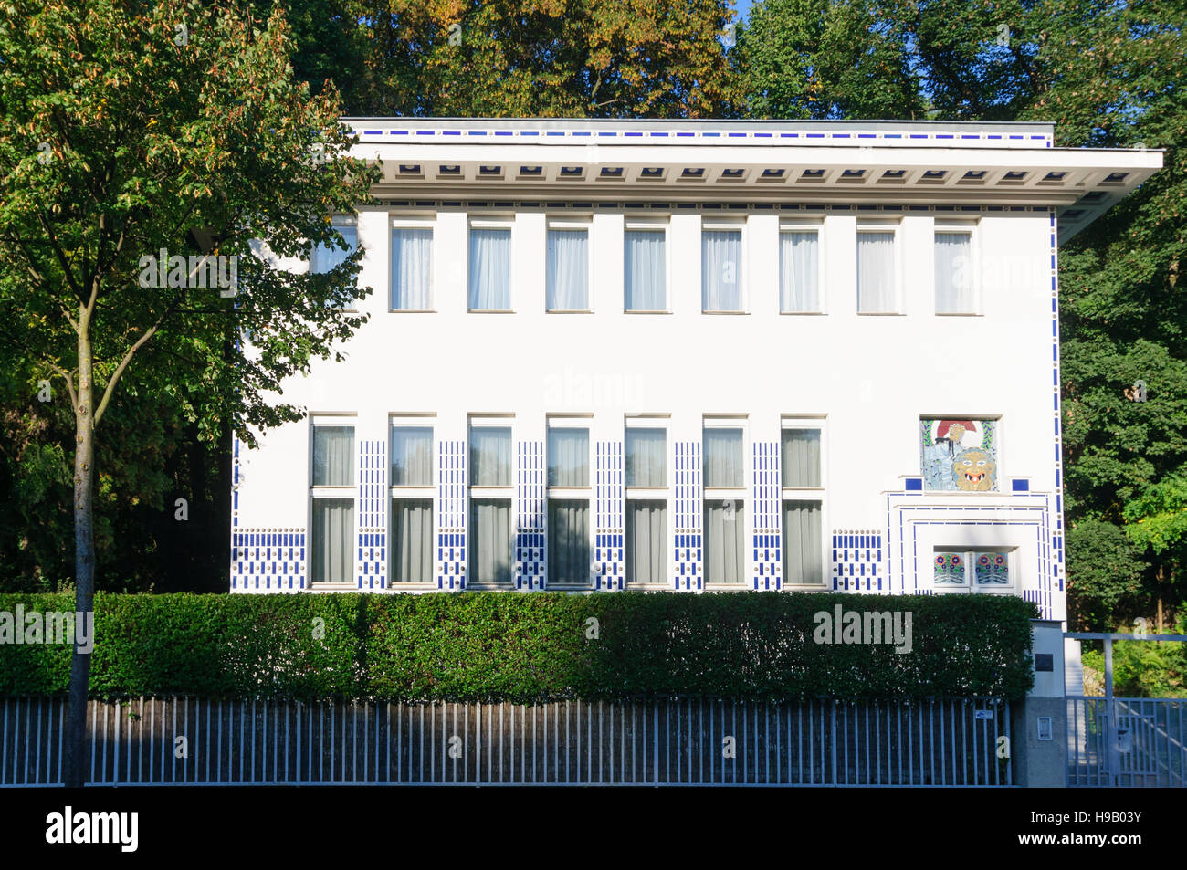 Wien, Vienna: Villa Wagner II (architetto Otto Wagner), 14., Wien, Austria Foto Stock