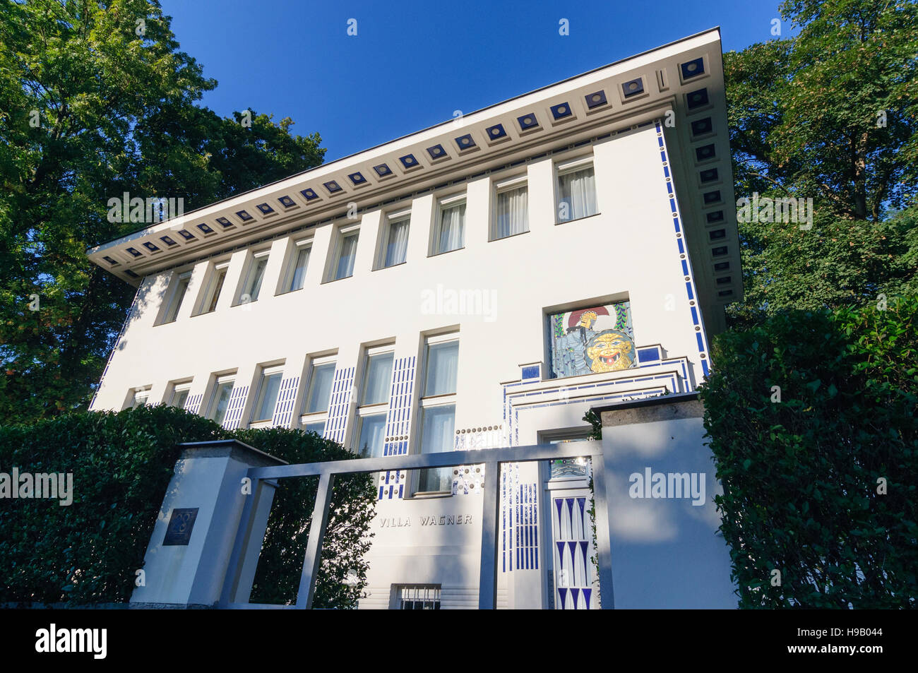 Wien, Vienna: Villa Wagner II (architetto Otto Wagner), 14., Wien, Austria Foto Stock