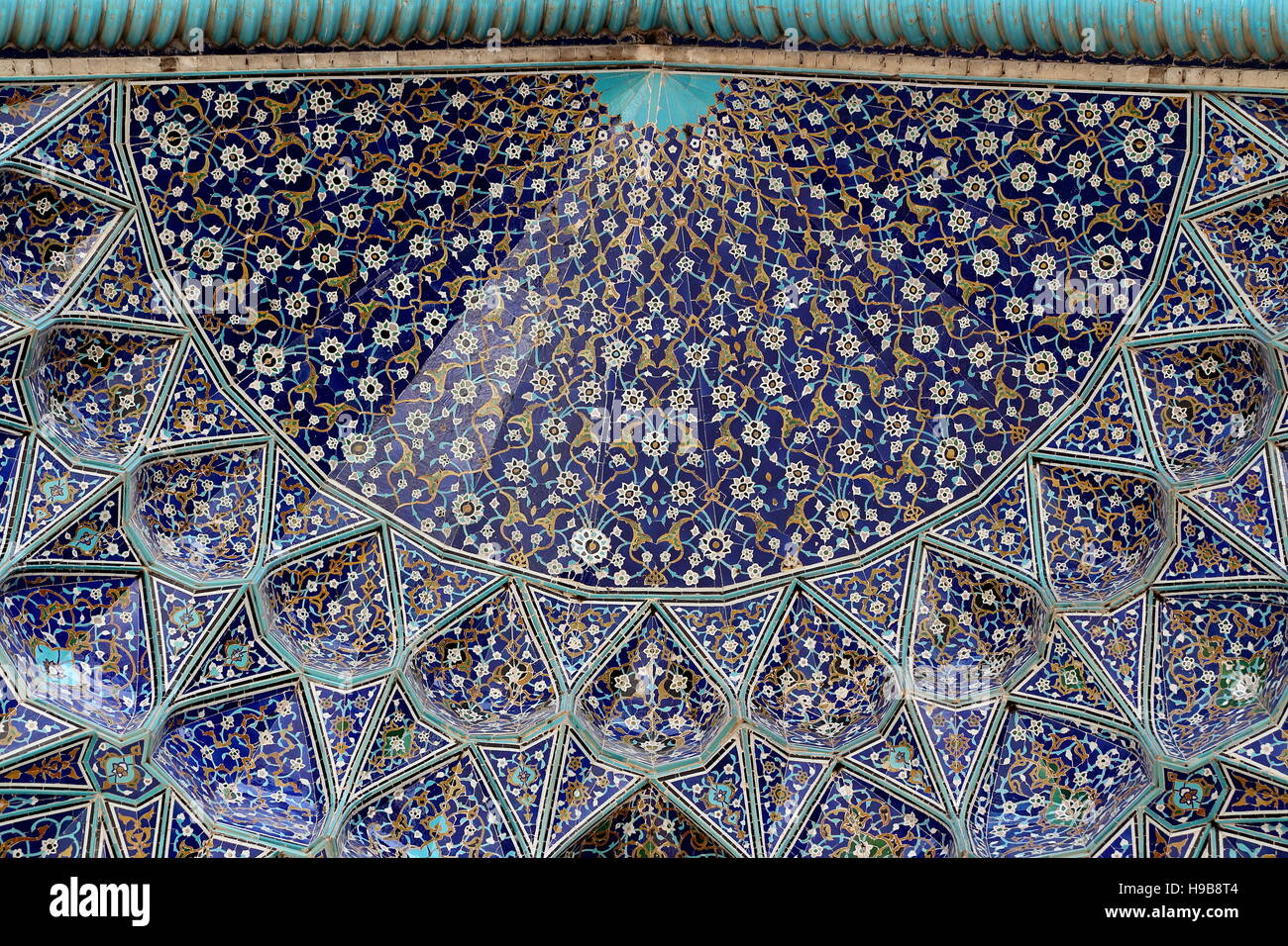 La cupola della moschea in Iran Foto Stock