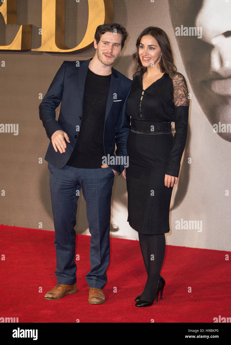 Londra, Regno Unito. Xxi Nov, 2016. Raphael Desprez assiste il Regno Unito Premiere di "Allied' di Odeon Leicester Square il 21 novembre 2016 a Londra, Inghilterra. Credito: Gary Mitchell/Alamy Live News Foto Stock