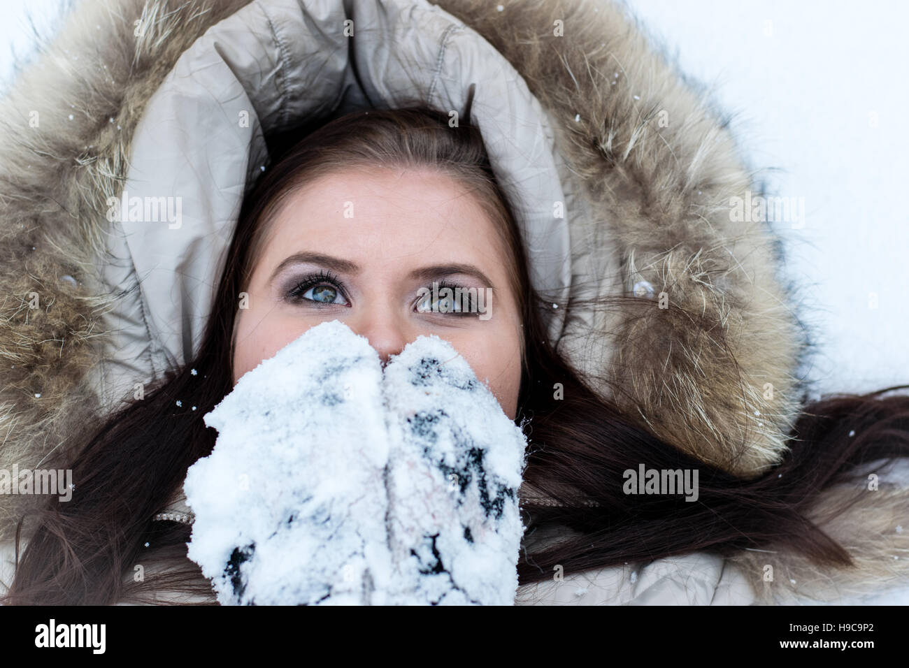 Tiro di inverno Foto Stock