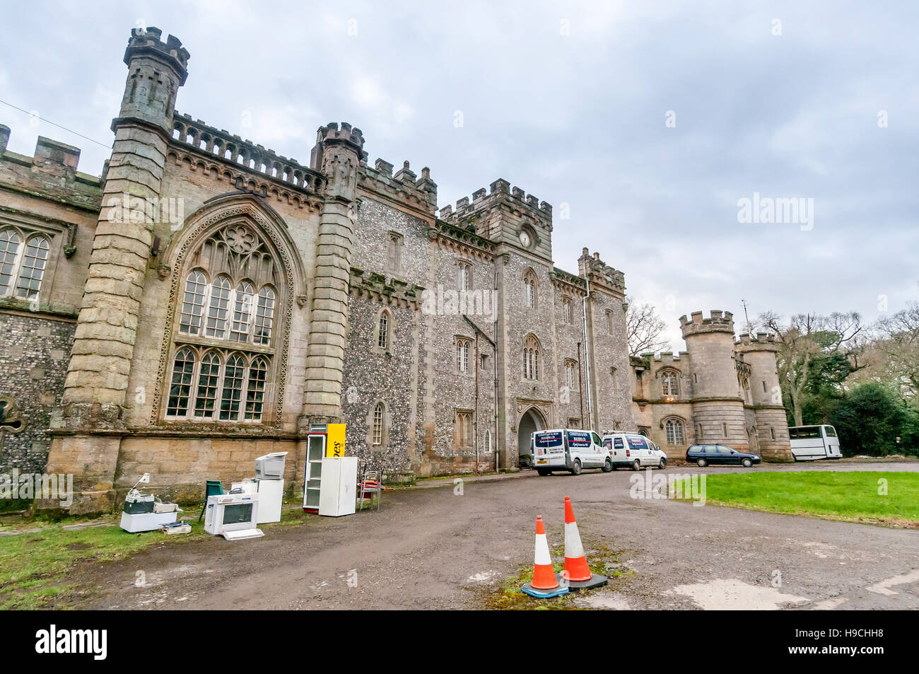 Castle Goring, un grado 1 elencati di casa di campagna vicino a Worthing, West Sussex Foto Stock