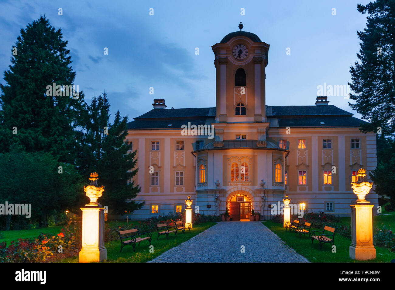 Zwettl: Schloss Rosenau Castello, Waldviertel, Niederösterreich, Austria Inferiore, Austria Foto Stock