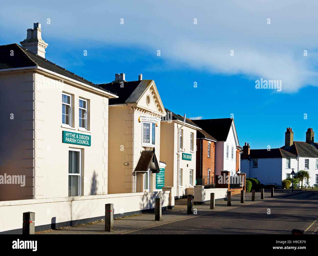 Gli uffici del consiglio a Hythe, Hampshire, Inghilterra, Regno Unito Foto Stock