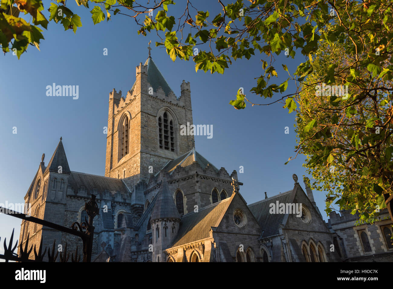 La cattedrale di Christ Church Dublino Irlanda Foto Stock