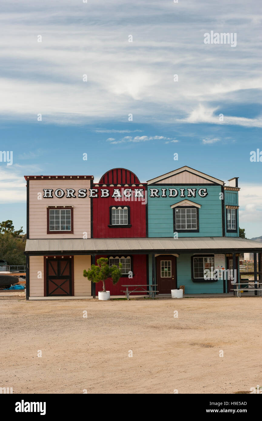 Equitazione business su California West Coast Foto Stock