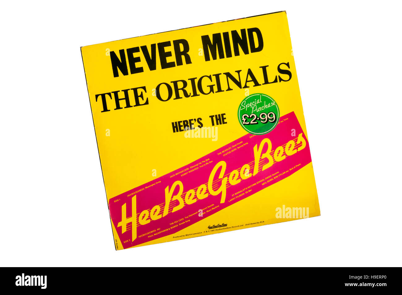 439 Golden grandi - Mai mente gli originali ecco la Hee Bee Gee api è stato rilasciato nel 1981. Foto Stock