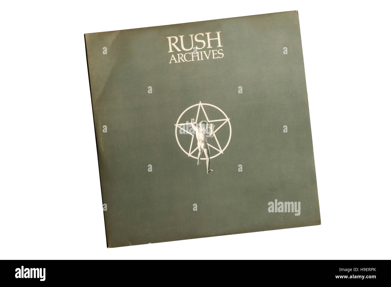 Archivi era una compilation album per la band canadese Rush, rilasciato nel mese di aprile 1978. La fotografia mostra il coperchio grigio della versione originale Foto Stock
