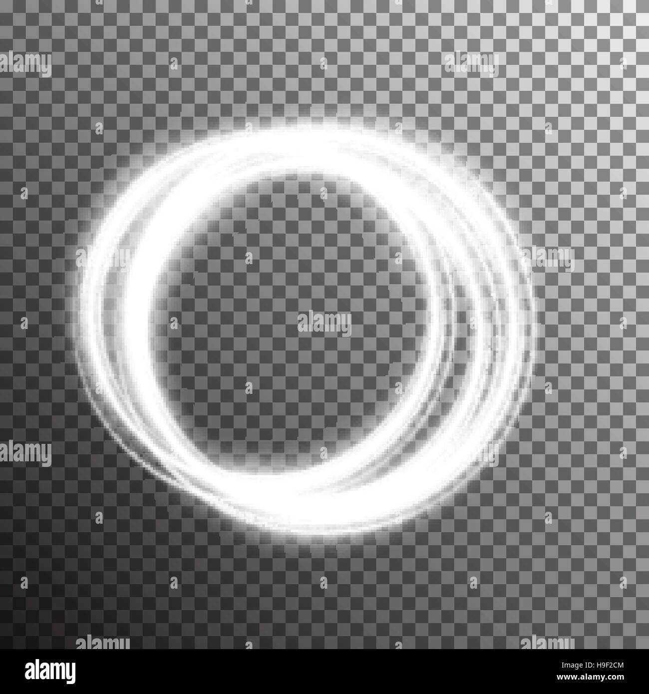 Una luce speciale effetto flare Illustrazione Vettoriale