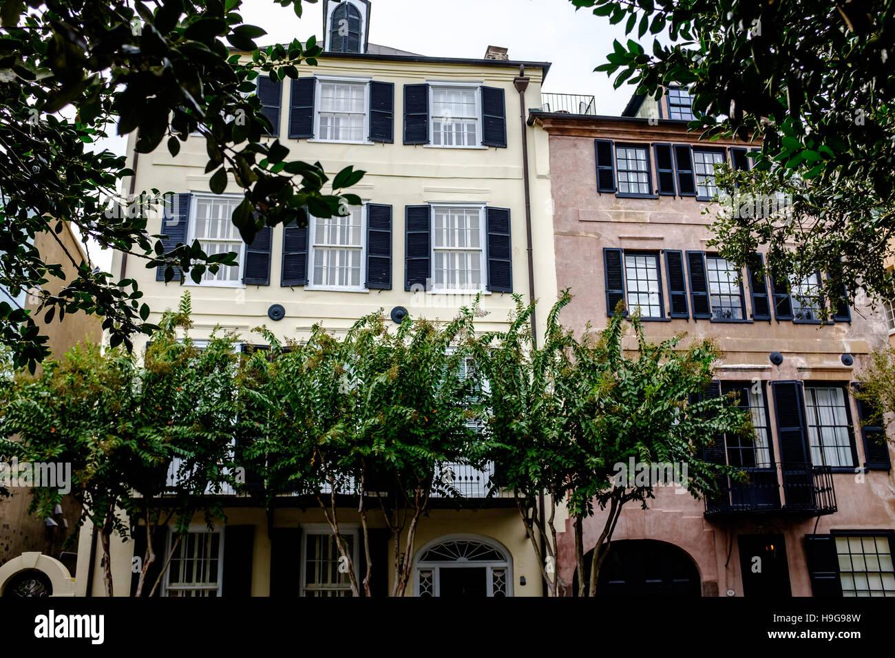 Vista in Charleston, Carolina del Sud, STATI UNITI D'AMERICA Foto Stock