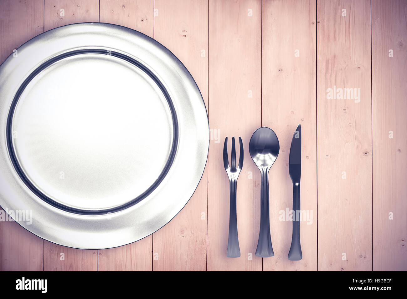 Immagine composita della lastra di vetro Foto Stock