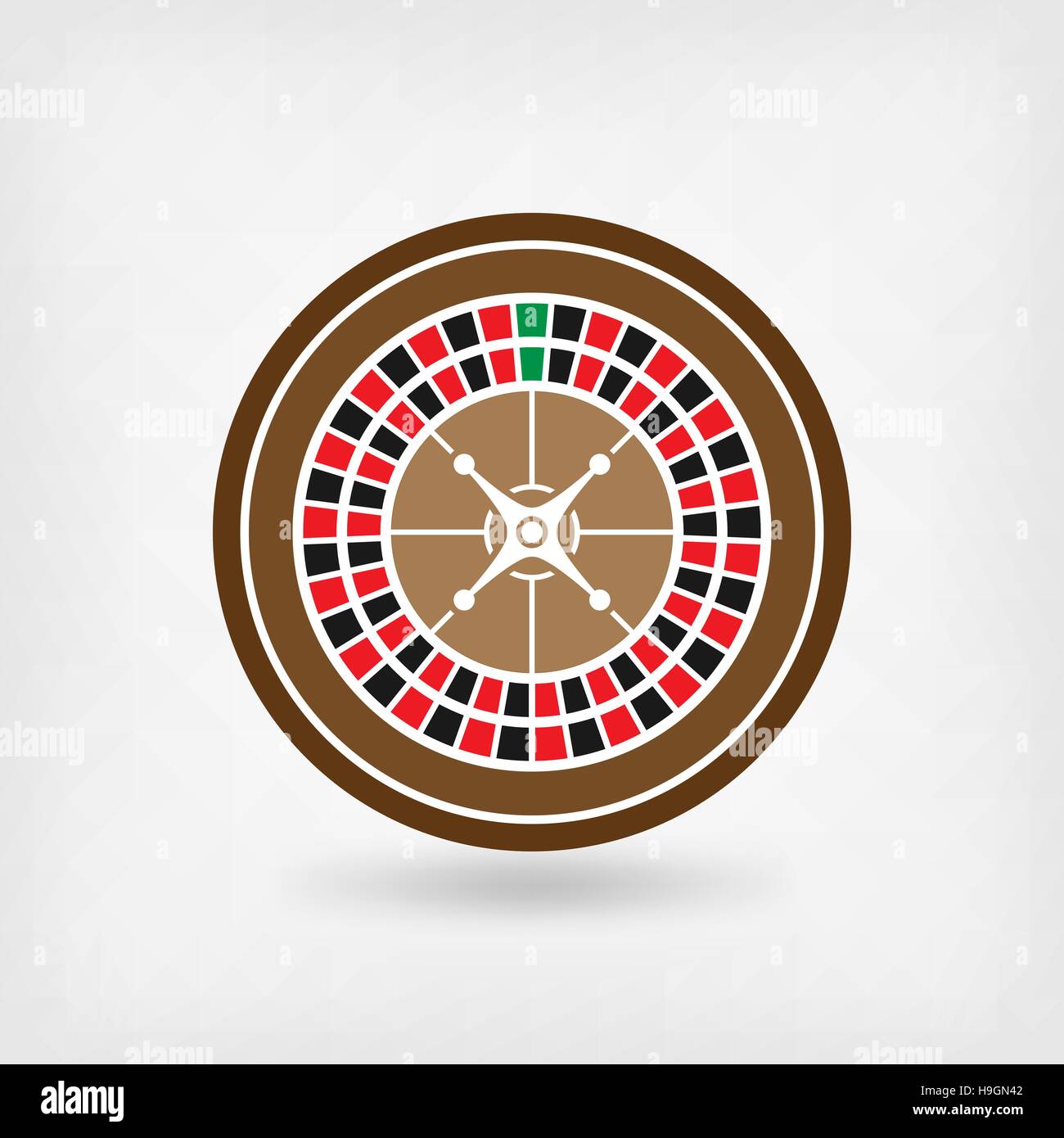 Roulette americana. casino simbolo. illustrazione vettoriale - eps 10 Illustrazione Vettoriale Roulette americana. casino simbolo. illustrazione vettoriale - eps 10 Illustrazione Vettoriale