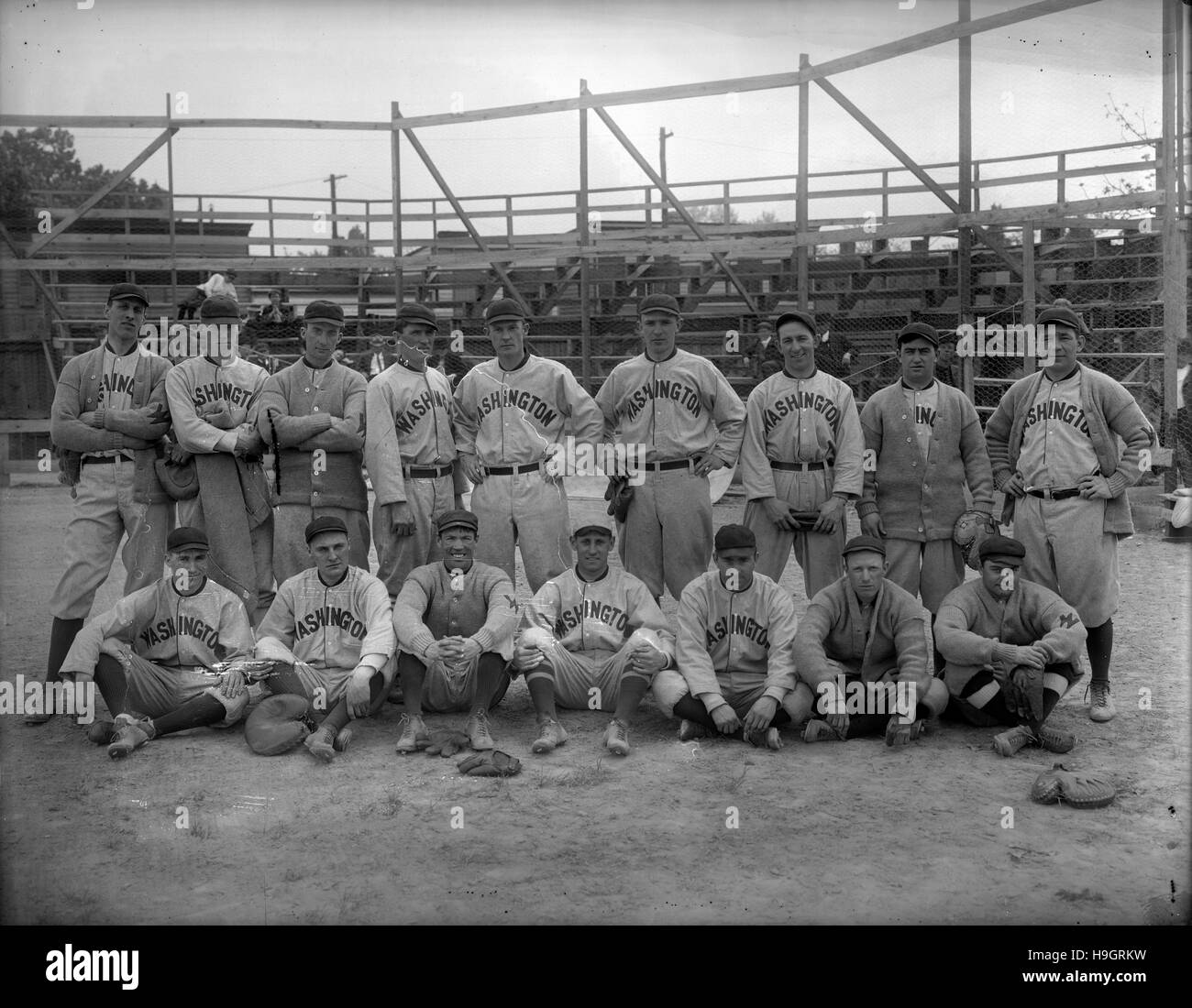 Washington squadra di baseball, 1912 Foto Stock