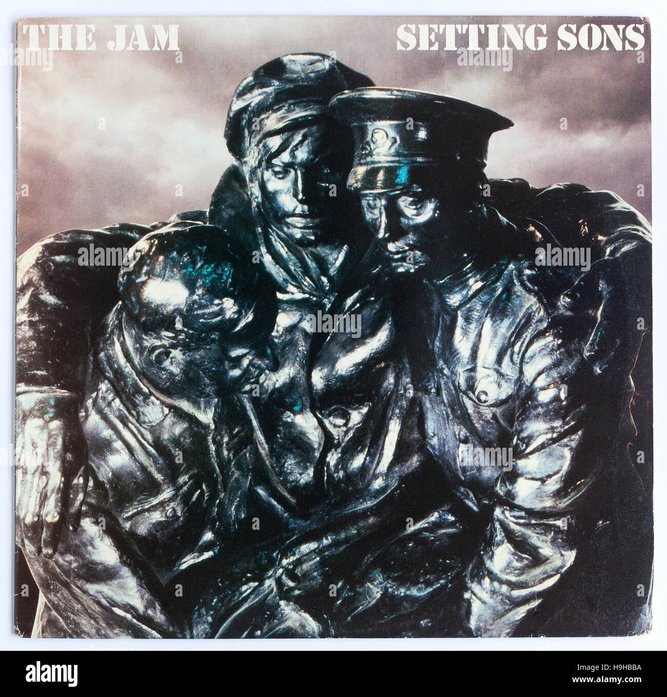 Copertina di 'Setting Sons', album del 1979 di The Jam on Polydor - solo per uso editoriale Foto Stock