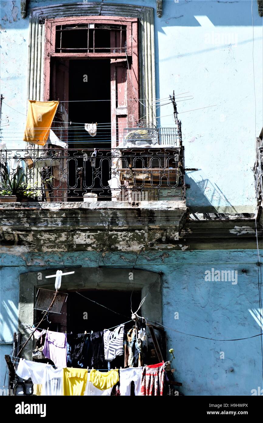 Strade di Havana, Cuba Foto Stock