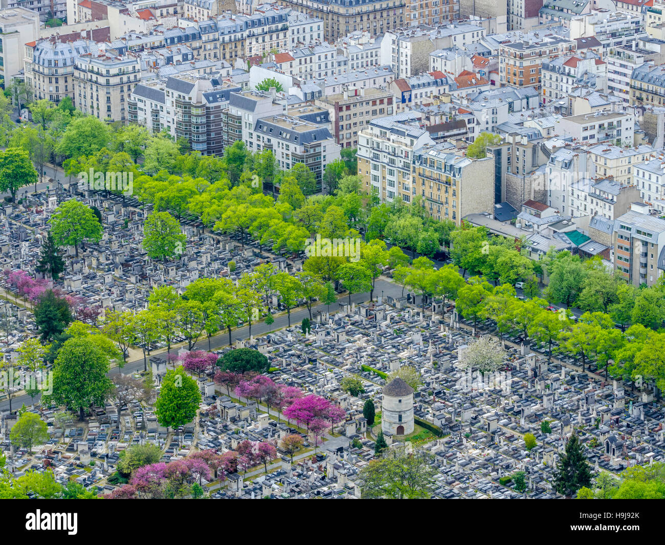 Cimitero di Montparnasse, Parigi, Francia Foto Stock