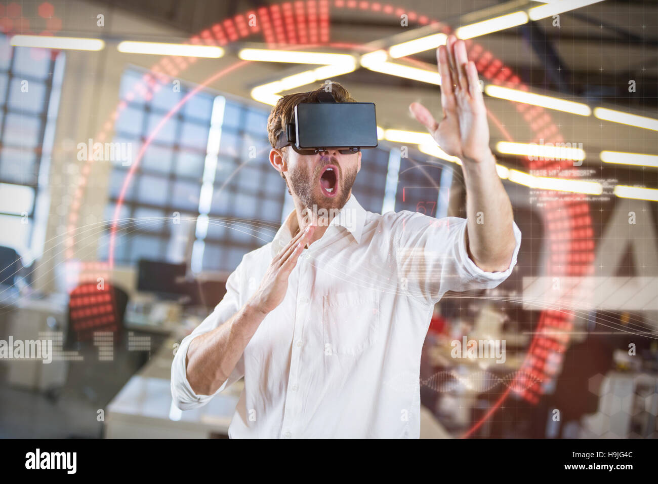 Immagine composita di immagine composita di faccia Foto Stock