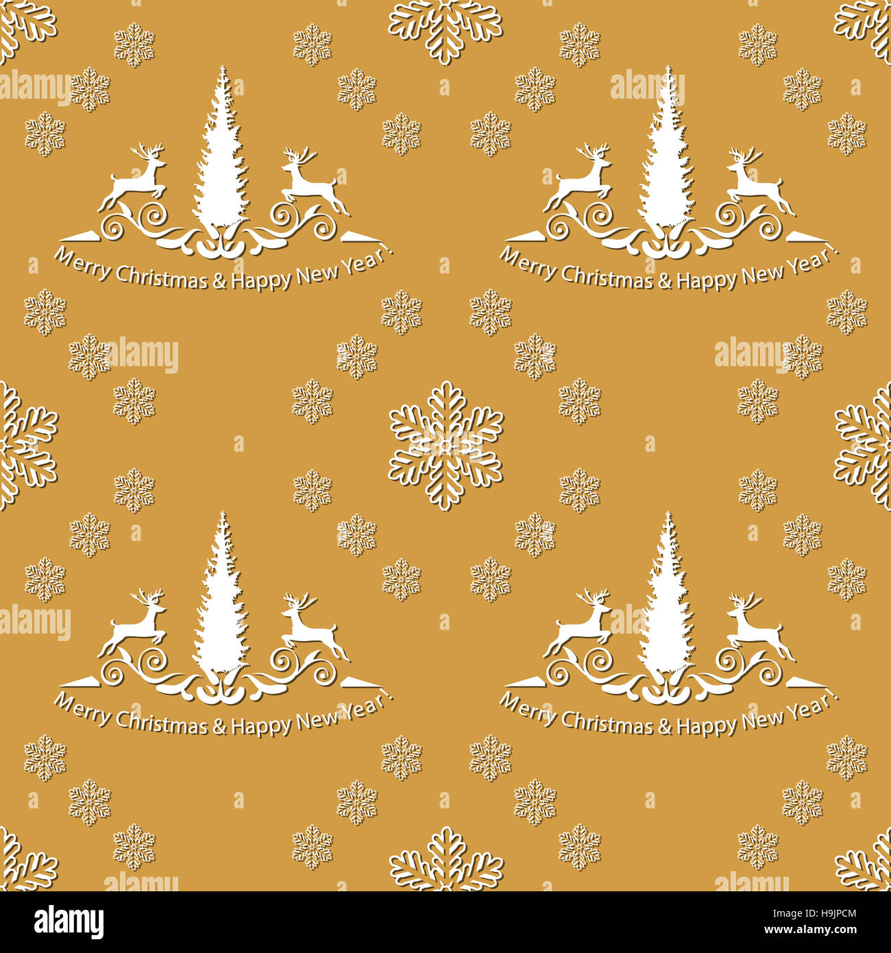 Vacanze inverno Pattern per il tessuto, la carta di avvolgimento,ecc. I colori di stampa utilizzato. Foto Stock